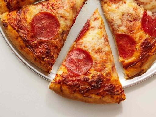 Pizza fresh out of the oven