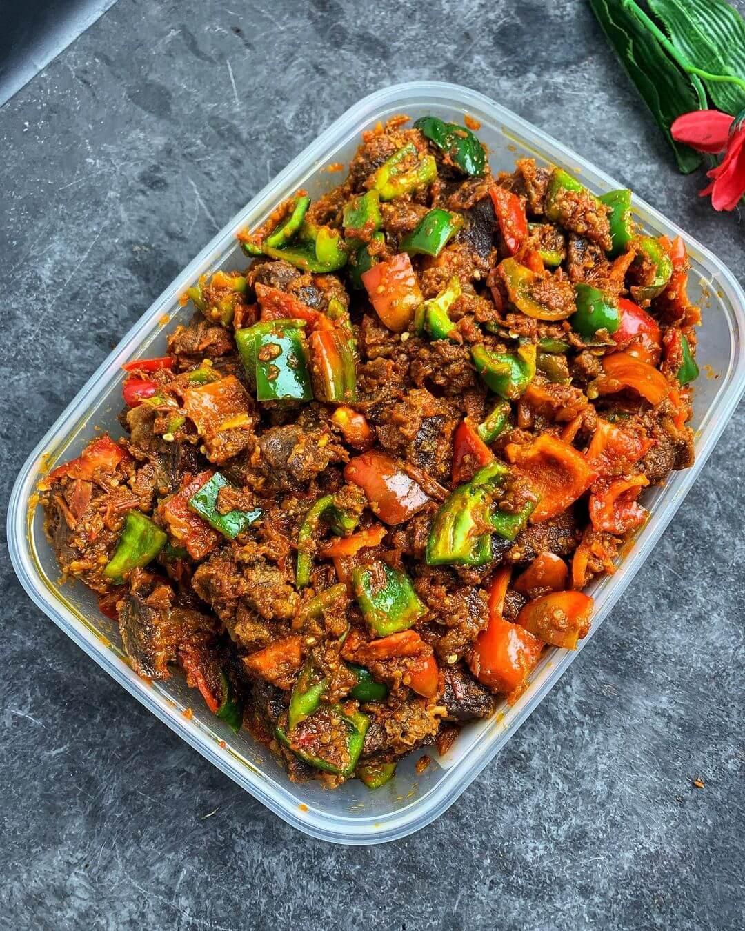 Peppered Beef